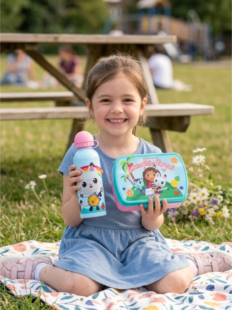 Porta panino e borraccia 400 ml gabby's dollhouse Multicolore - Kiabi