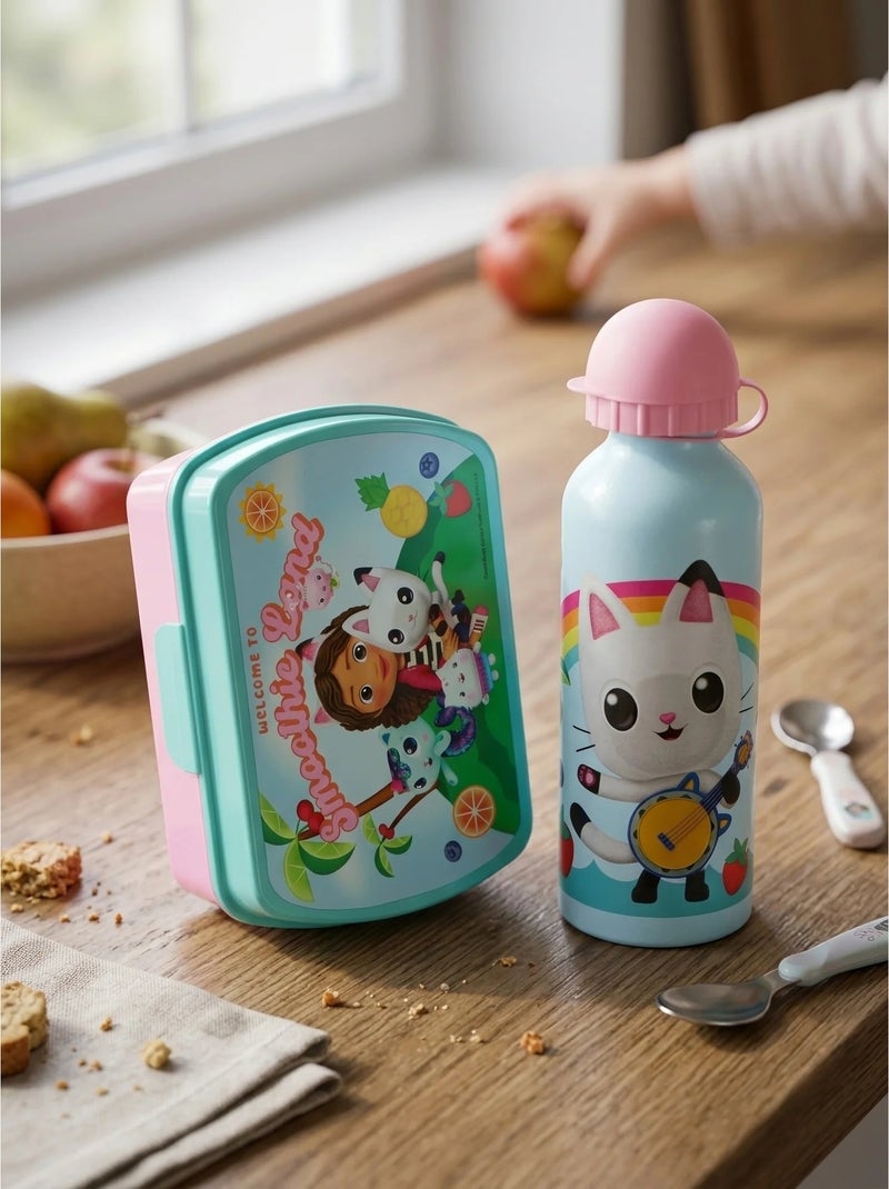 Porta panino e borraccia 400 ml gabby's dollhouse Multicolore - Kiabi