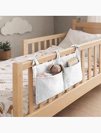 Porta-peluche in cotone biologico miele