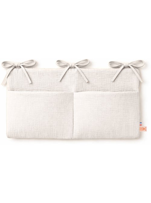 Porta-peluche in cotone biologico bianco - Kiabi