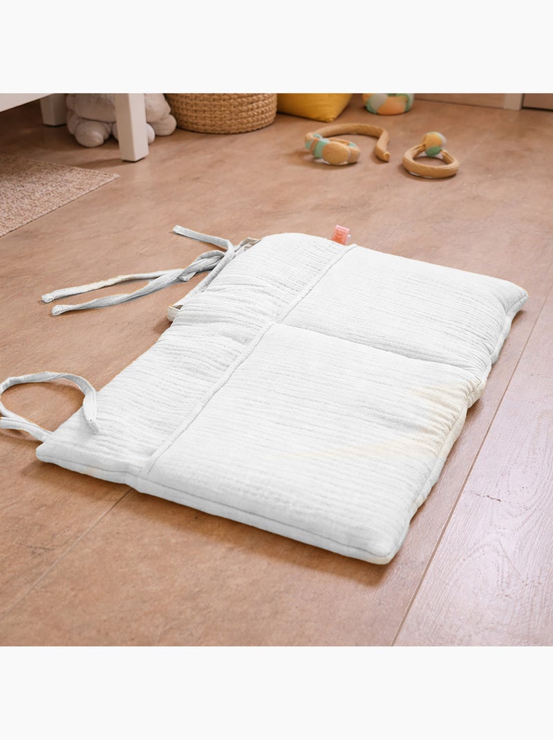 Porta-peluche in cotone biologico bianco Bianco - Kiabi