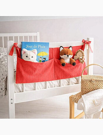 Porta-peluche in cotone biologico miele