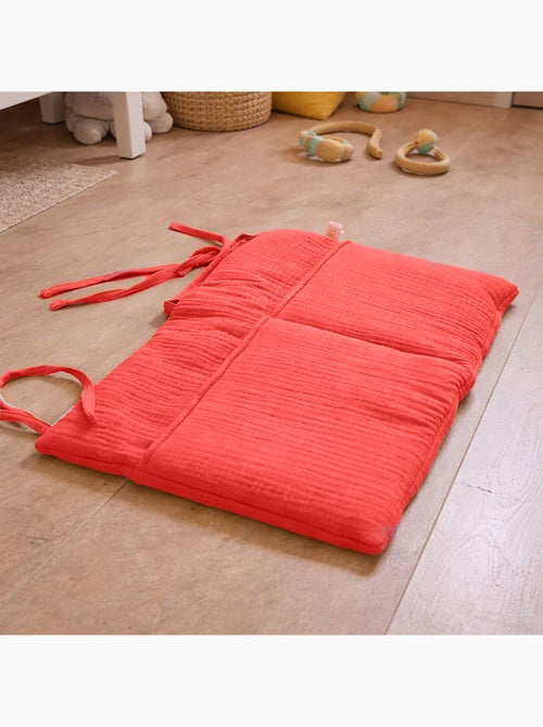 Porta-peluche in cotone biologico fragola - Kiabi