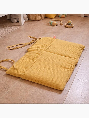 Porta-peluche in cotone biologico miele