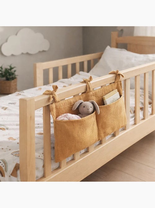 Porta-peluche in cotone biologico miele - Kiabi