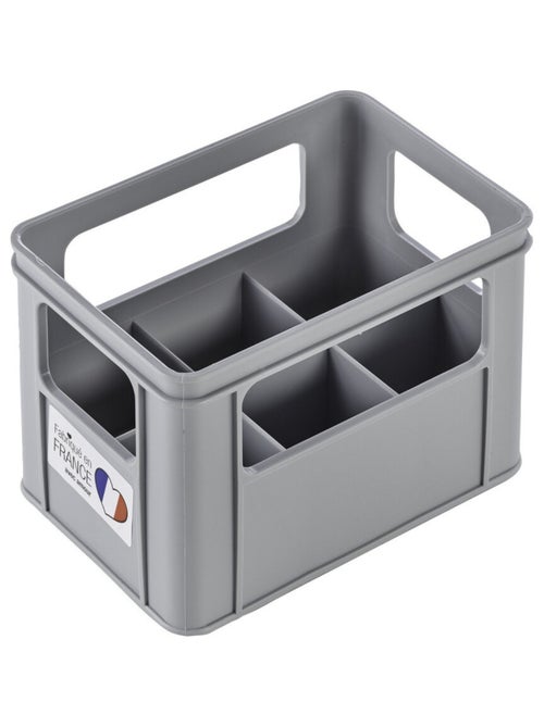 Portabiberon Thermobaby grigio per 6 biberon in polipropilene Prodotto in Francia - Kiabi