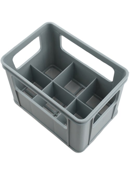 Portabiberon Thermobaby grigio per 6 biberon in polipropilene Prodotto in Francia - Kiabi
