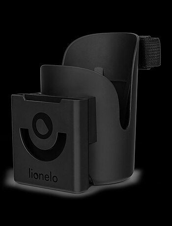 Portabicchieri e portacellulare per passeggino - LIONELO Ove - 360° - Montaggio facile senza attrezz