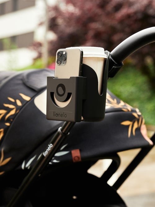Portabicchieri e portacellulare per passeggino - LIONELO Ove - 360° - Montaggio facile senza attrezz - Kiabi