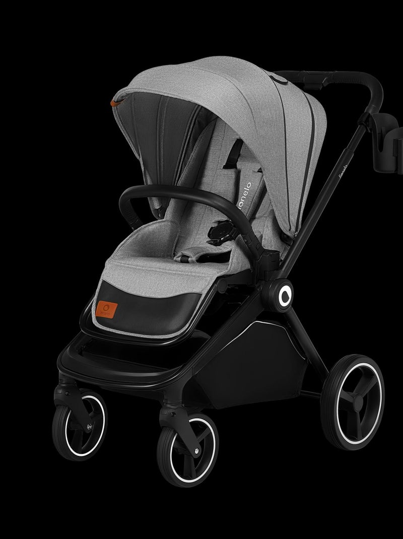 Portabicchieri e portacellulare per passeggino - LIONELO Ove - 360° - Montaggio facile senza attrezz Nero - Kiabi