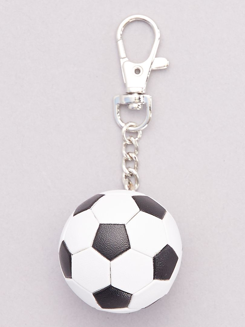 Portachiavi 'pallone da calcio' - Bianco - Kiabi - 3.00€