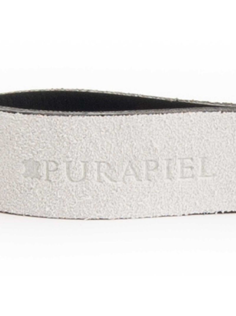 Portachiavi Pelle Naturale Purapiel Bianco - Kiabi