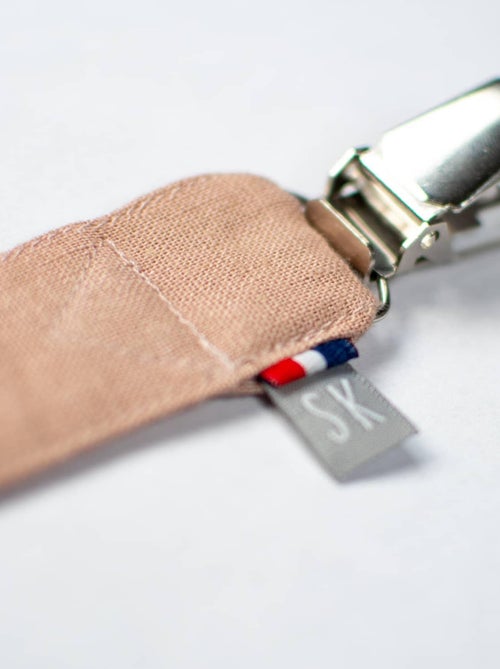 Portaciuccio personalizzabile in lino lavato | SEVIRA KIDS - Kiabi