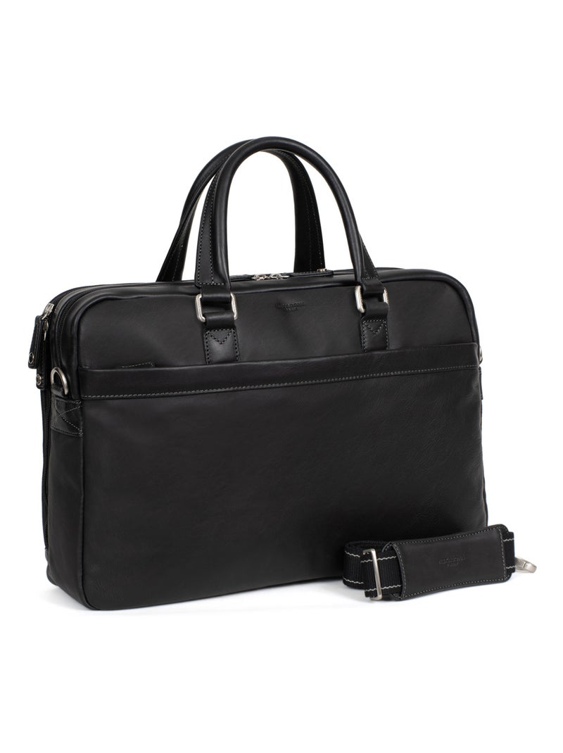Portadocumenti - 17" & a4 - pelle félin hexagona Nero - Kiabi
