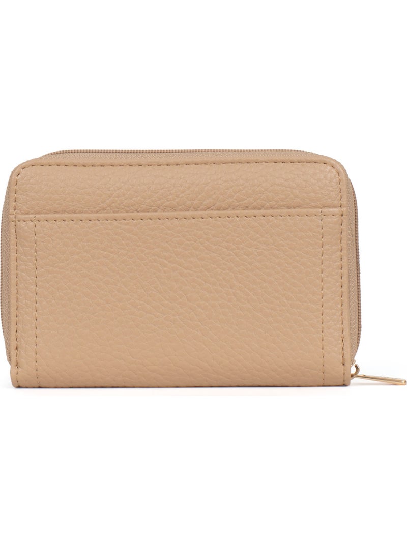 Portafoglio - 1 scomparto - stop rfid zora hexagona Beige sabbia - Kiabi