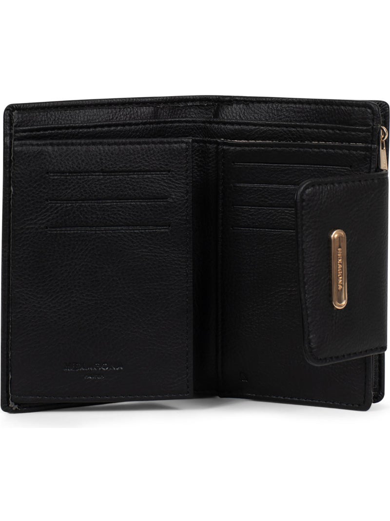 Portafoglio - 2 scomparti - stop rfid moly hexagona Nero - Kiabi