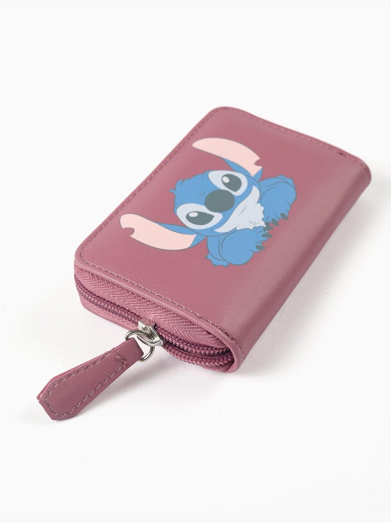 Portafoglio con stampa stitch Rosa scuro - Kiabi