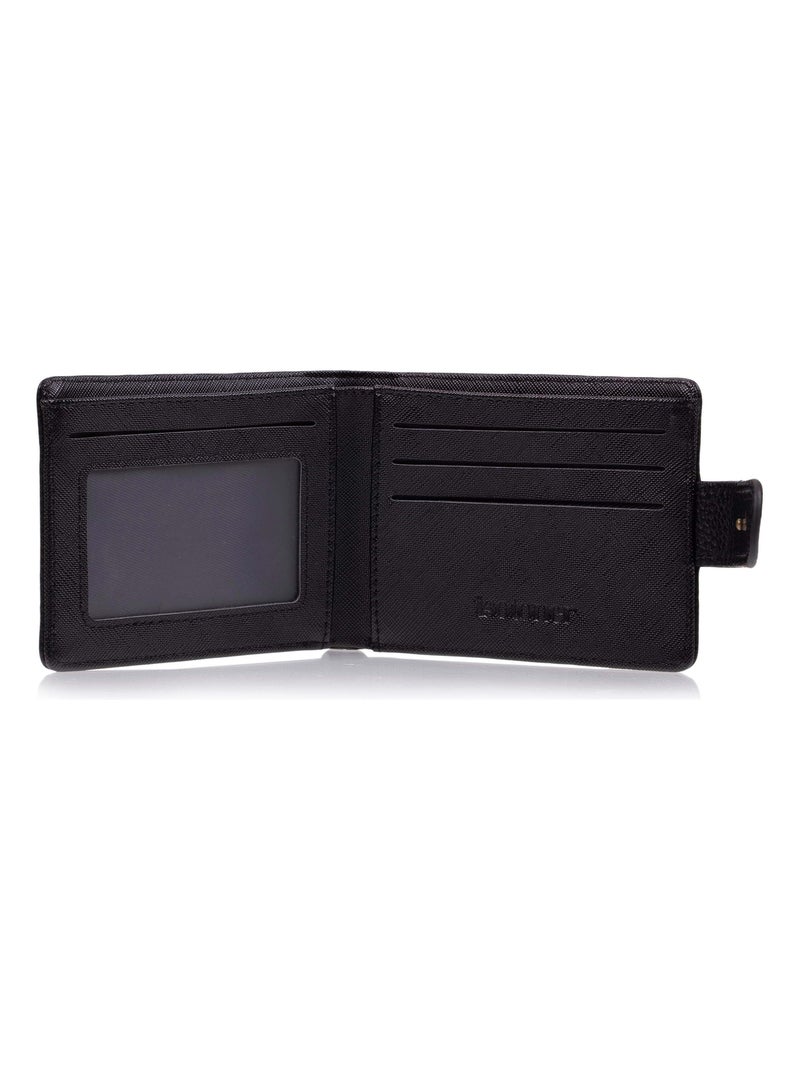 Portafoglio da uomo con patta e linguetta neroSMARTTRUNCPROTEZIONE RFID  Isotoner Nero - Kiabi