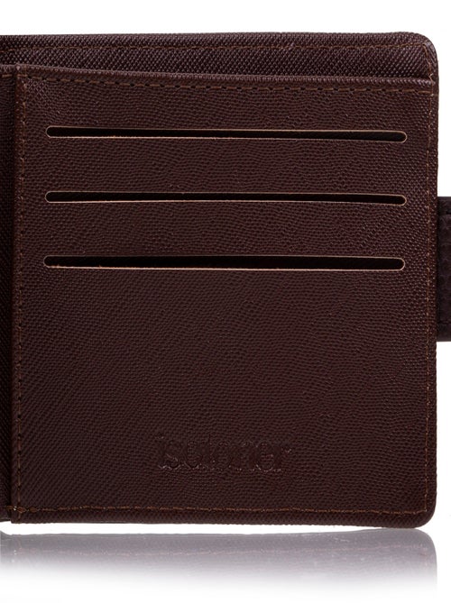 Portafoglio da uomo con patta marroneSMARTTRUNCPROTEZIONE RFID  Isotoner - Kiabi