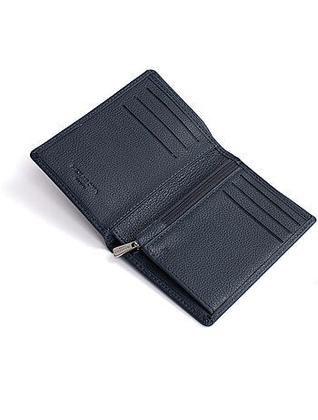 Portafoglio europeo - 1 ante - Stop RFID - Pelle di vitello CONFORT