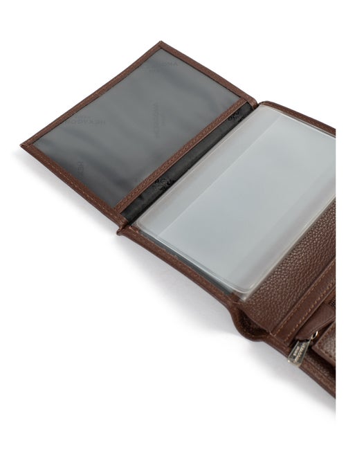 Portafoglio europeo - 2 ante - Pelle CONFORT - Kiabi