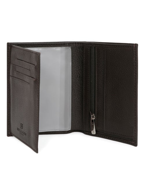 Portafoglio europeo - 2 ante - Pelle CONFORT - Kiabi