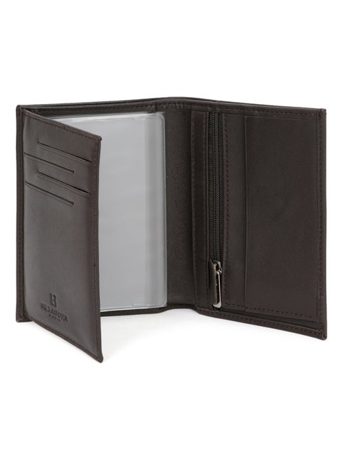 Portafoglio europeo - 2 ante - Pelle SOFT - Kiabi