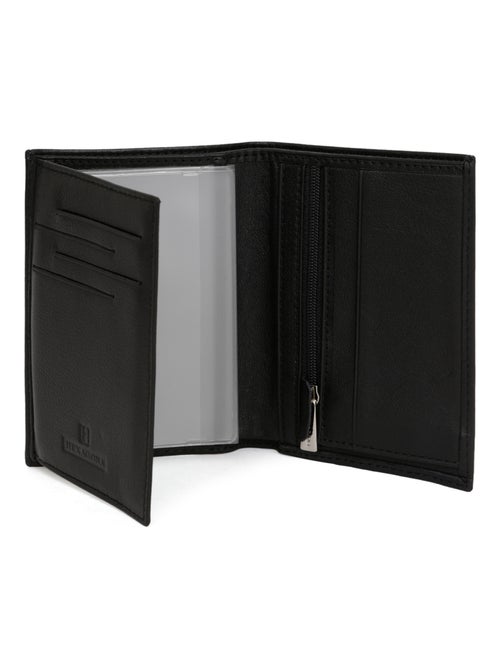 Portafoglio europeo - 2 ante - Pelle SOFT - Kiabi