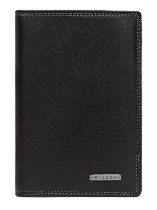 Portafoglio europeo - 2 ante - Stop RFID - Pelle SENSATION - Kiabi