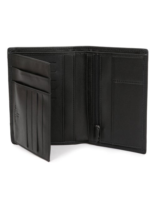 Portafoglio europeo - 2 ante - Stop RFID - Pelle SENSATION - Kiabi