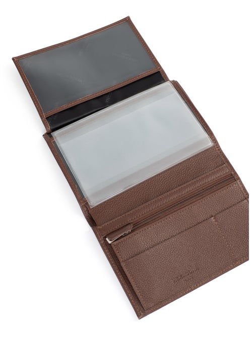 Portafoglio europeo - 2 scomparti - Pelle CONFORT - Kiabi