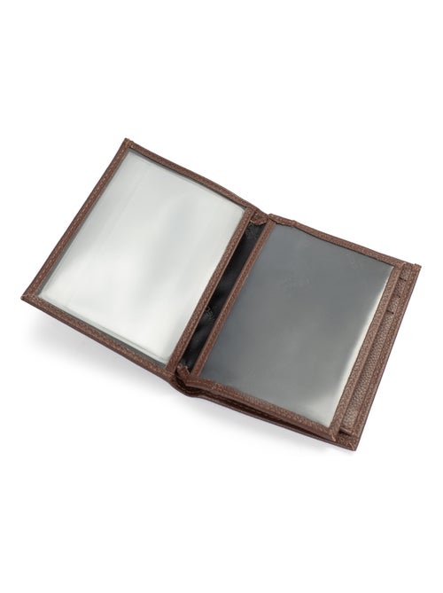 Portafoglio europeo - 2 scomparti - Pelle CONFORT - Kiabi