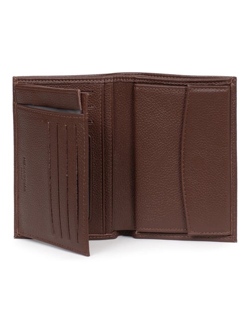 Portafoglio europeo - 2 scomparti - Pelle CONFORT - Kiabi