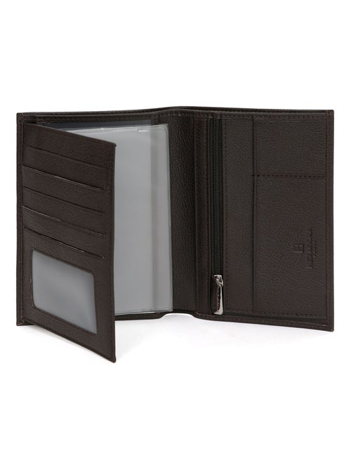 Portafoglio europeo - 2 scomparti - Pelle CONFORT - Kiabi