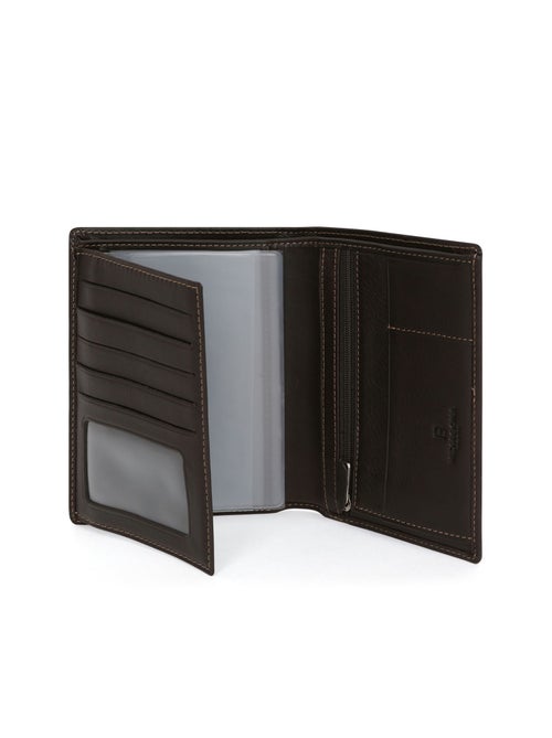 Portafoglio europeo - 2 scomparti - Pelle FÉLIN - Kiabi