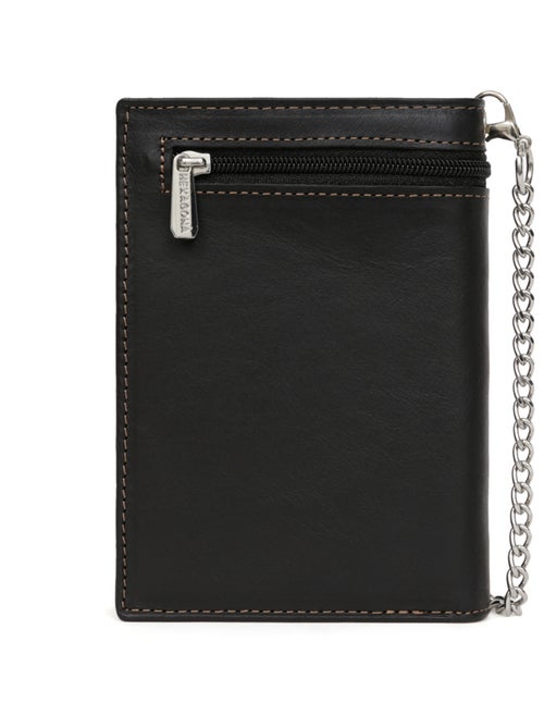 Portafoglio europeo - 2 scomparti - Pelle FÉLIN - Kiabi