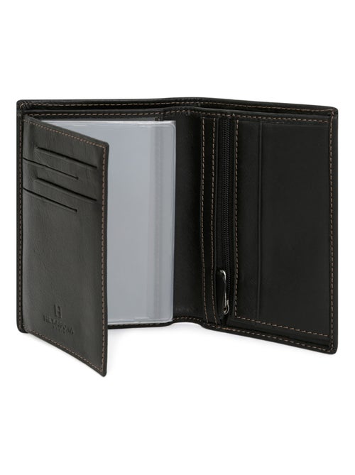 Portafoglio europeo - 2 scomparti - Pelle FÉLIN - Kiabi