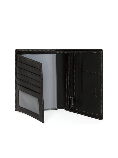 Portafoglio europeo - 2 scomparti - Pelle FÉLIN - Kiabi