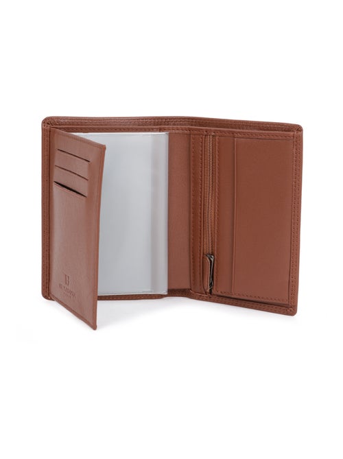 Portafoglio europeo - 2 scomparti - Stop RFID - Pelle SENSATION - Kiabi