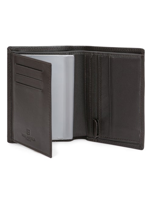 Portafoglio europeo - 2 scomparti - Stop RFID - Pelle SENSATION - Kiabi