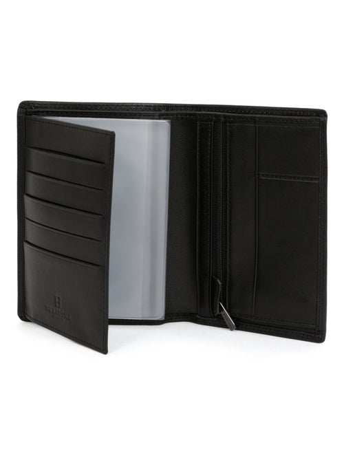 Portafoglio europeo - 2 scomparti - Stop RFID - Pelle SENSATION - Kiabi