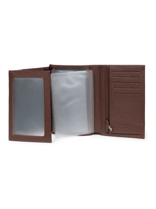 Portafoglio europeo - 3 scomparti - Pelle CONFORT - Kiabi