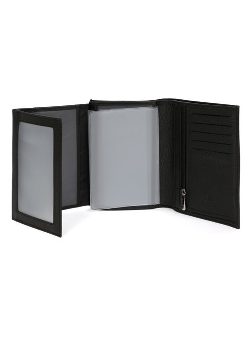 Portafoglio europeo - 3 scomparti - Pelle CONFORT - Kiabi