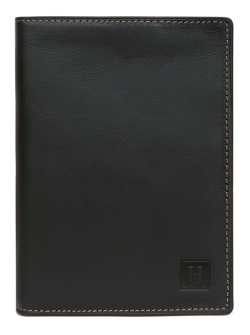 Portafoglio europeo - 3 scomparti - Pelle FÉLIN - Kiabi