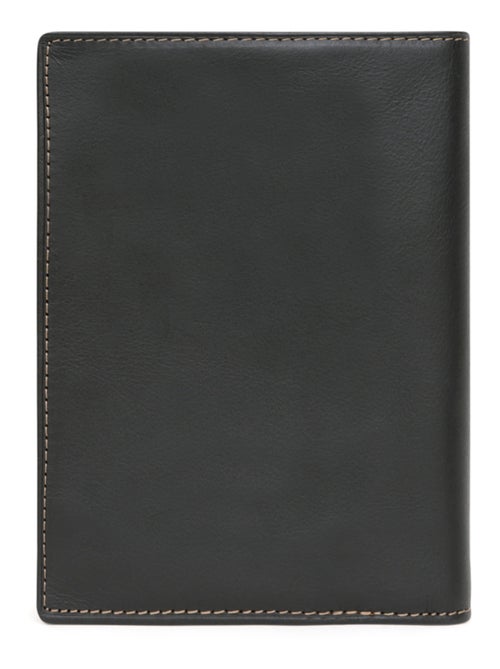 Portafoglio europeo - 3 scomparti - Pelle FÉLIN - Kiabi