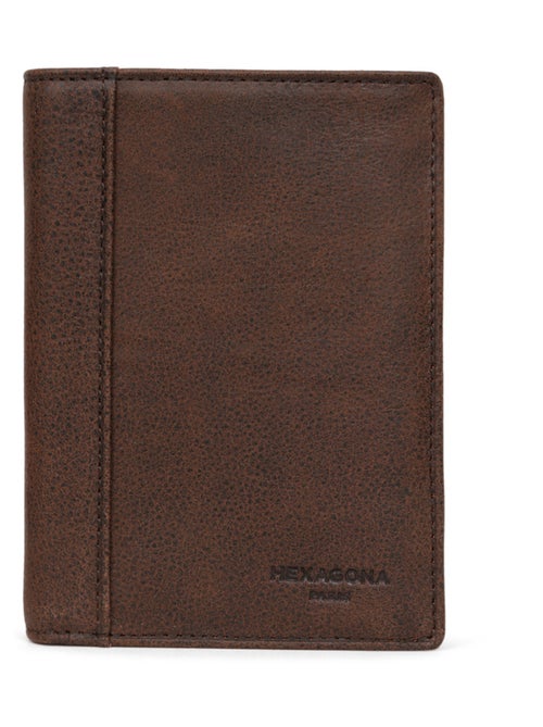 Portafoglio europeo - 3 scomparti - Pelle INSTINCT - Kiabi