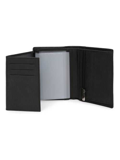 Portafoglio europeo - 3 scomparti - Pelle INSTINCT - Kiabi