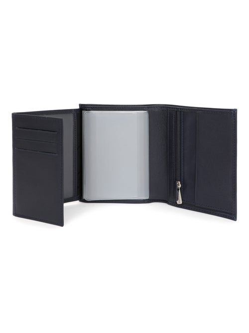 Portafoglio europeo - 3 scomparti - Pelle SOFT - Kiabi