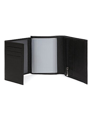Portafoglio europeo - 3 scomparti - Pelle SOFT