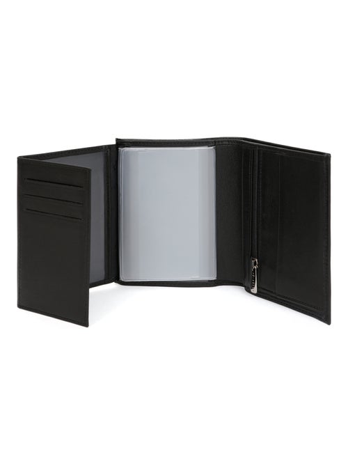 Portafoglio europeo - 3 scomparti - Pelle SOFT - Kiabi